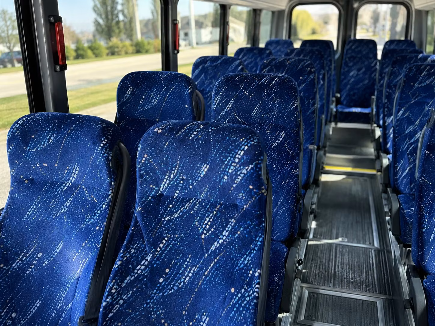 18 passenger minibus inside