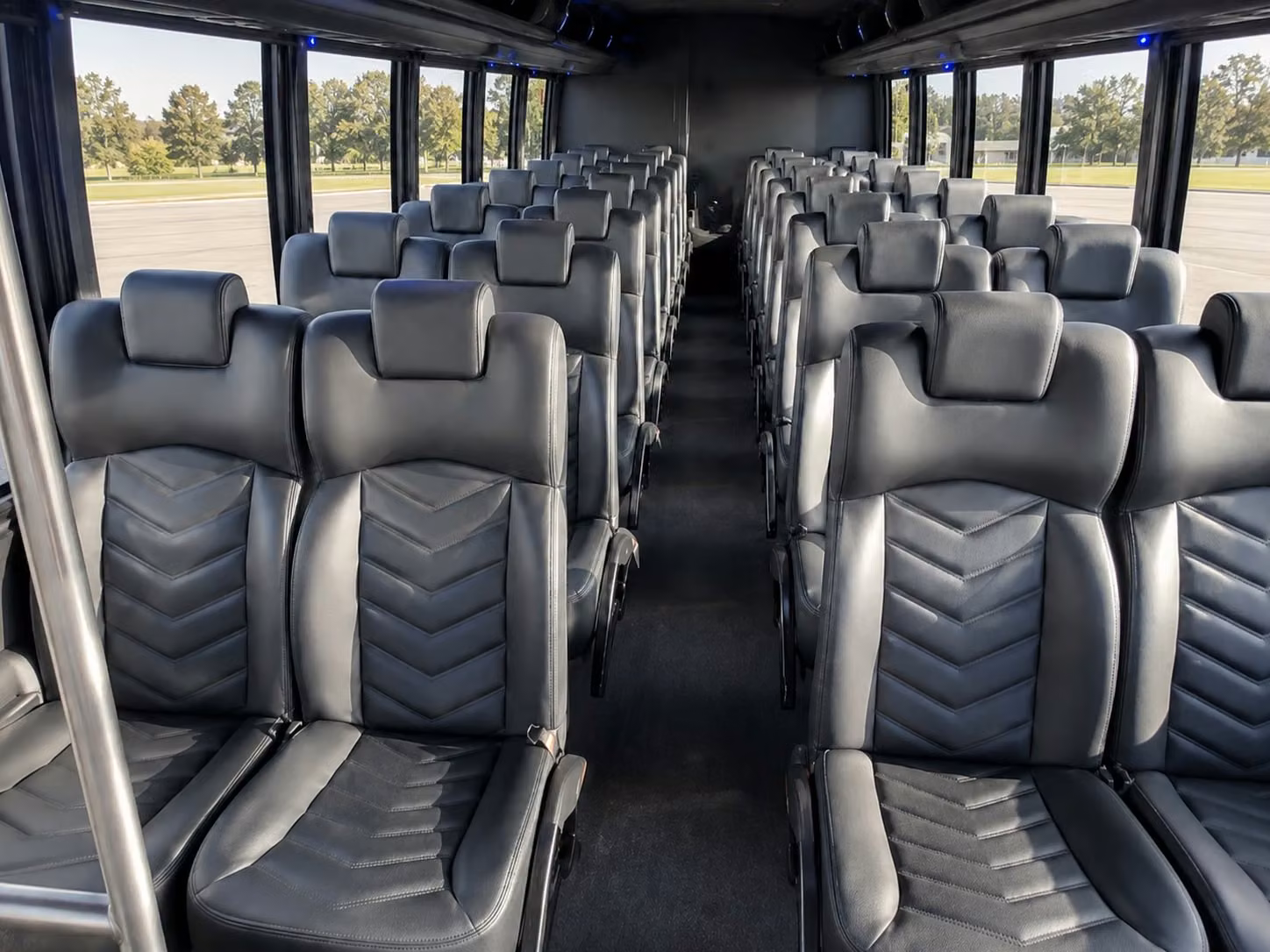 20 passenger minibus inside