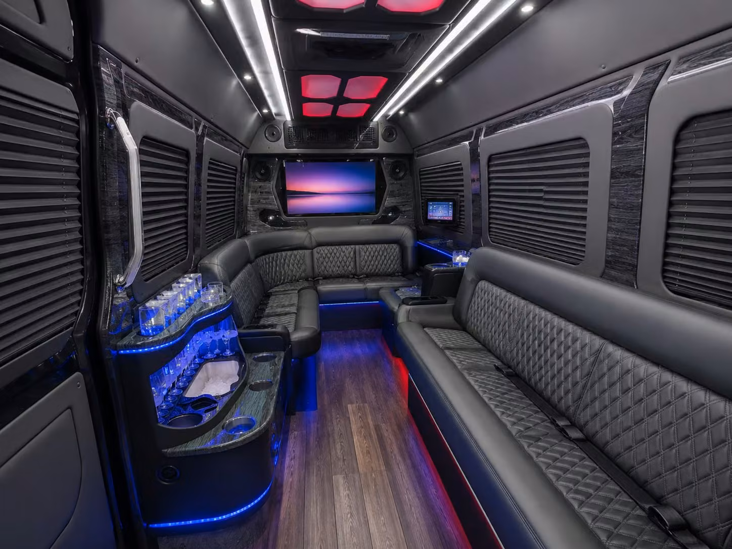 sprinter limousine inside