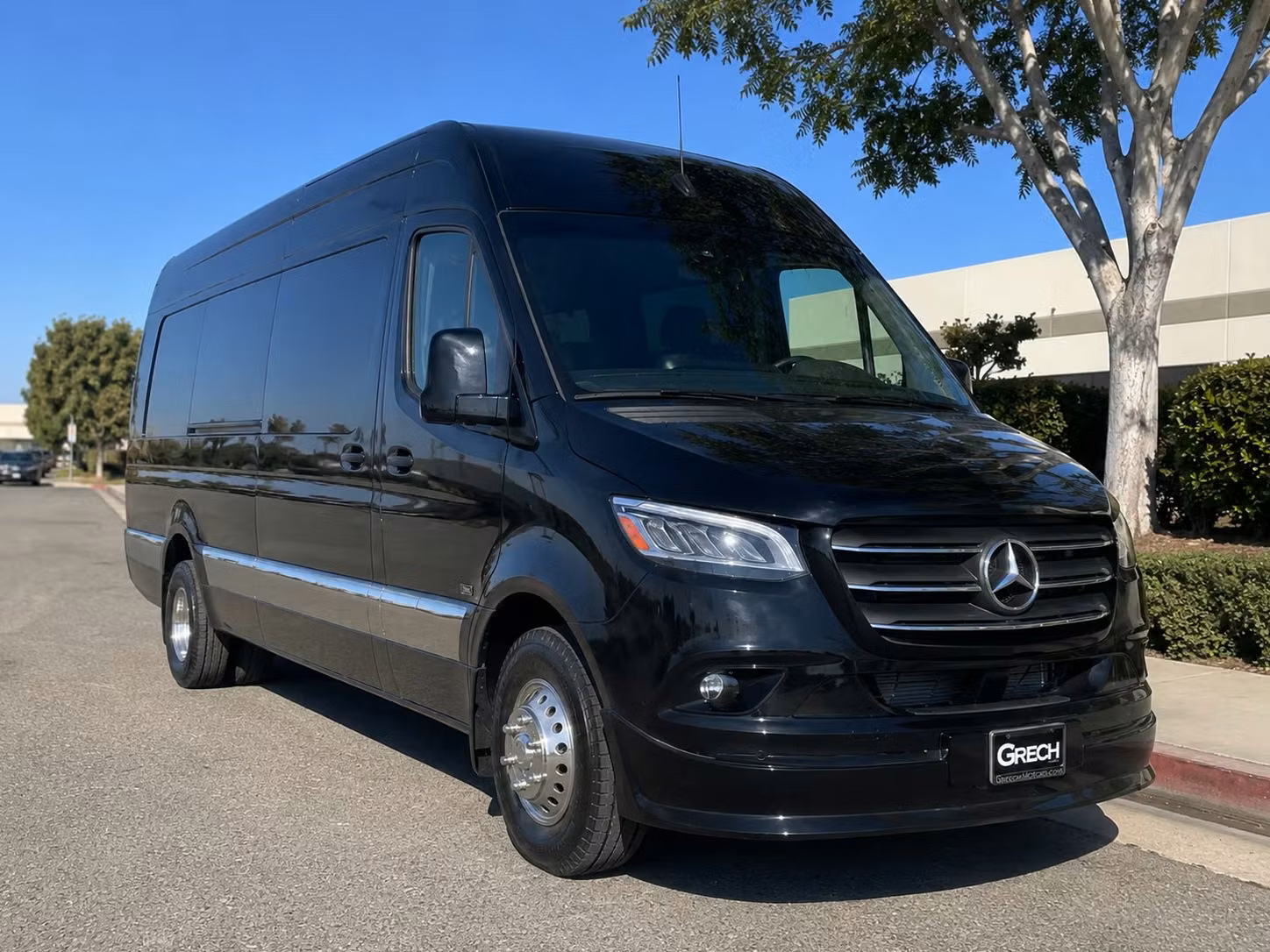 sprinter van with driver