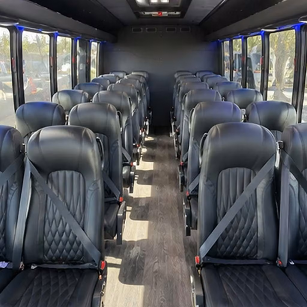 visalia 30 passenger minibus rental