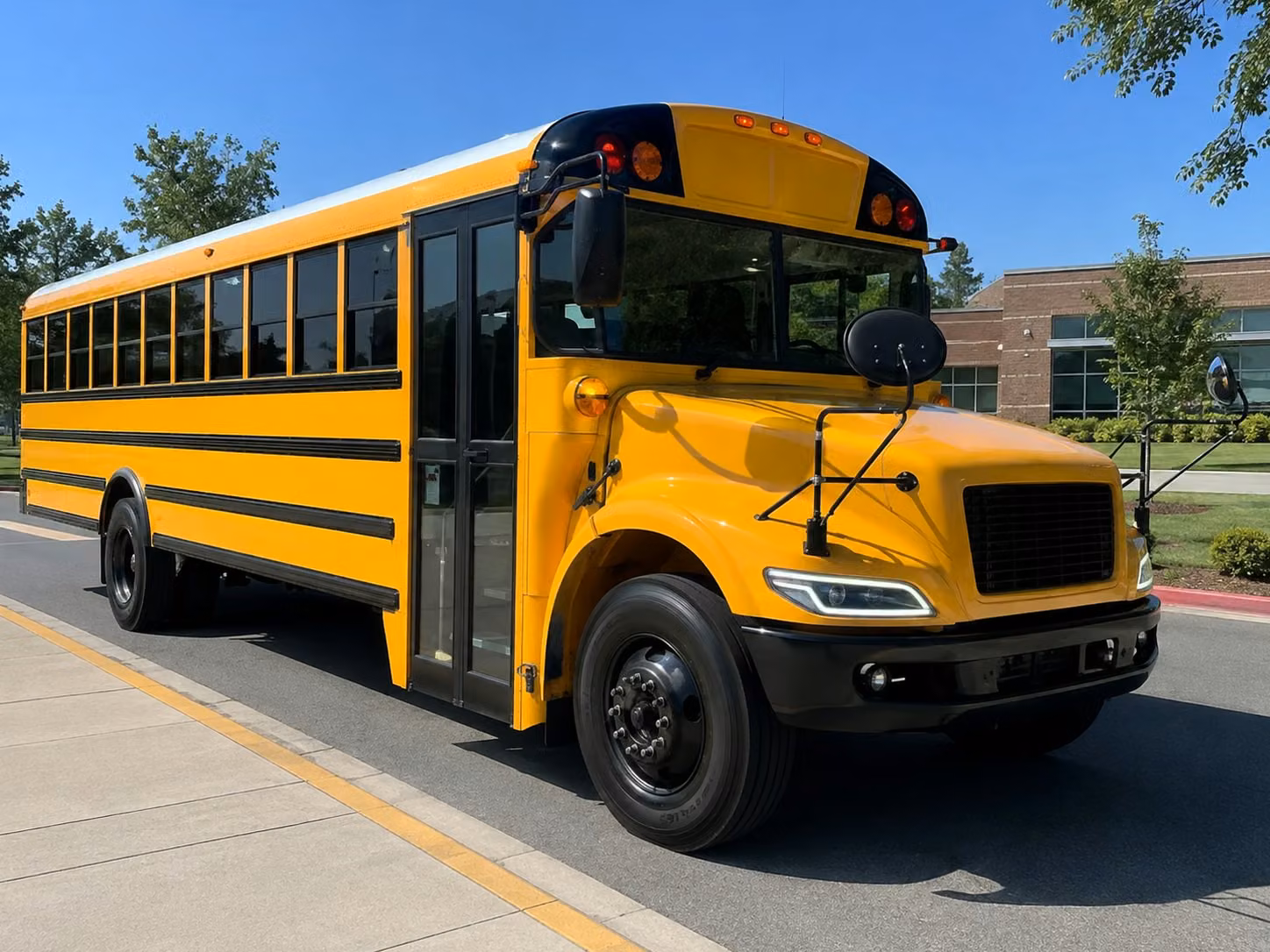 visalia school bus rental