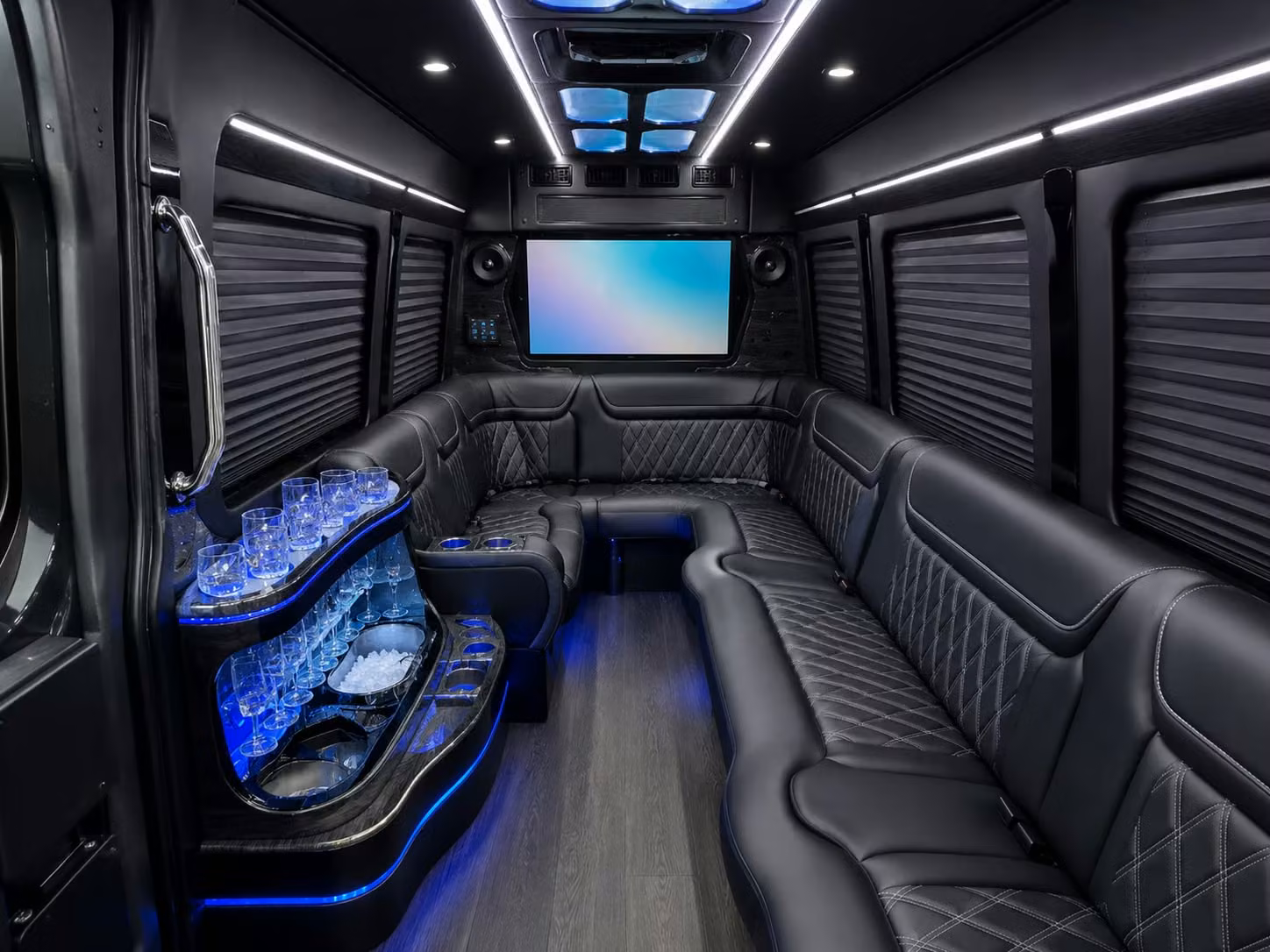 visalia sprinter van rental with driver