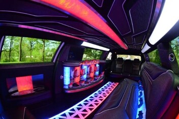Visalia Limousine Inside