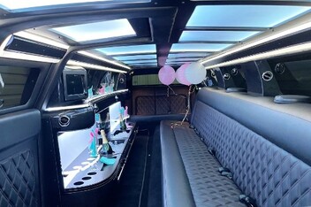 Visalia Limousine Interior