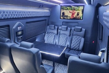 Visalia Sprinter Van Interior